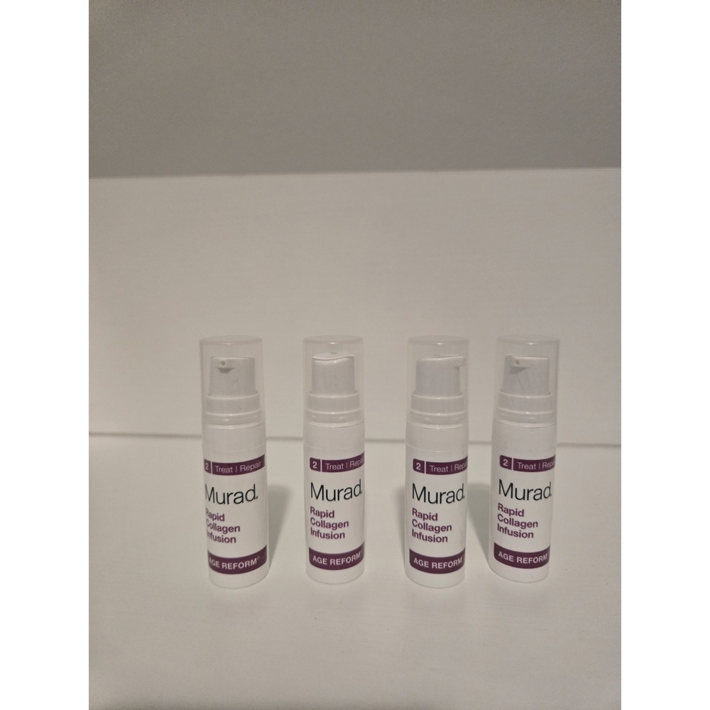 4 Murad Rapid Collagen Infusion Age Reform .17 oz/5 ml Travel Size New Exp 12/29
